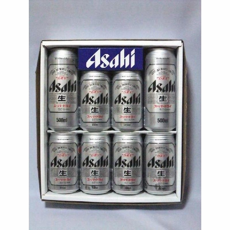 新ラベル アサヒ スーパードライ ダブルセット 缶ビールギフトセット（350缶６本/５００缶２本） 通販 LINEポイント最大0.5%GET |  LINEショッピング