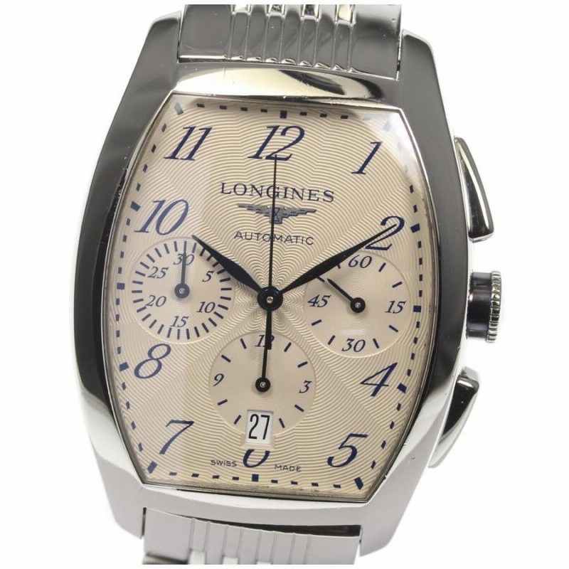LONGINES】ロンジン エヴィデンツァ クロノグラフ デイト L2