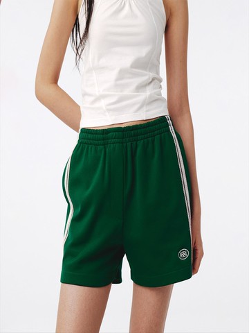 Double Line Track Shorts [Green]
