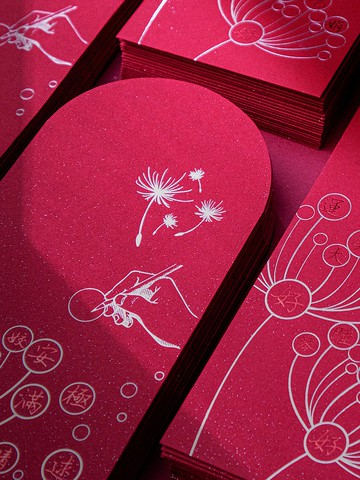 【親手描寫最誠意 2款】萬用紅包袋套組 祝平安健康財運什麼都好