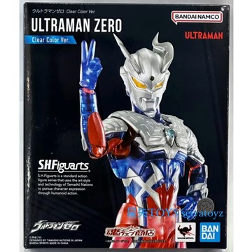 星矢TOY BANDAI 萬代正版 SHF 超人力霸王 傑洛 賽羅 Clear Color Ver. 會場限定 奧特曼