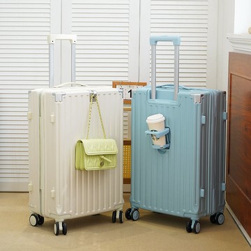 贝尔正品行李箱男女学生大容量拉杆箱双层防爆拉链密码旅行箱静音pc6101