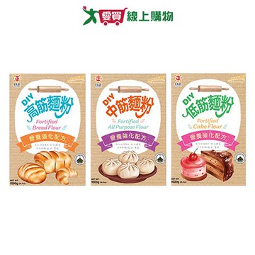 日正麵粉系列(高筋/中筋/低筋)(1000g/包)【愛買】