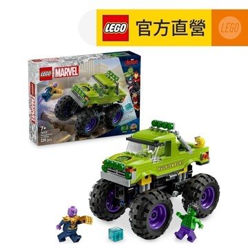 【LEGO樂高】漫威超級英雄系列 76312 浩克卡車大戰薩諾斯(綠巨人浩克 無限手套)