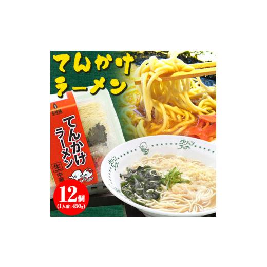 ふるさと納税 和歌山県 紀の川市 てんかけラーメン12個 玉林園《90日以内に順次出荷(土日祝除く)》 和歌山県 紀の川市 ラーメン 天かす