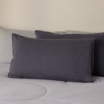 減法美學| 素面信封式枕套1入-永恆灰