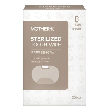 MOTHER-K 口腔清潔濕紙巾 30入  122g  1盒