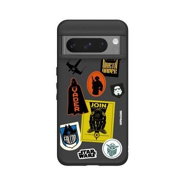 Pixel 8 Pro SolidSuit 黑 - 迪士尼-星際大戰 Star Wars - 星球大戰-貼紙系列