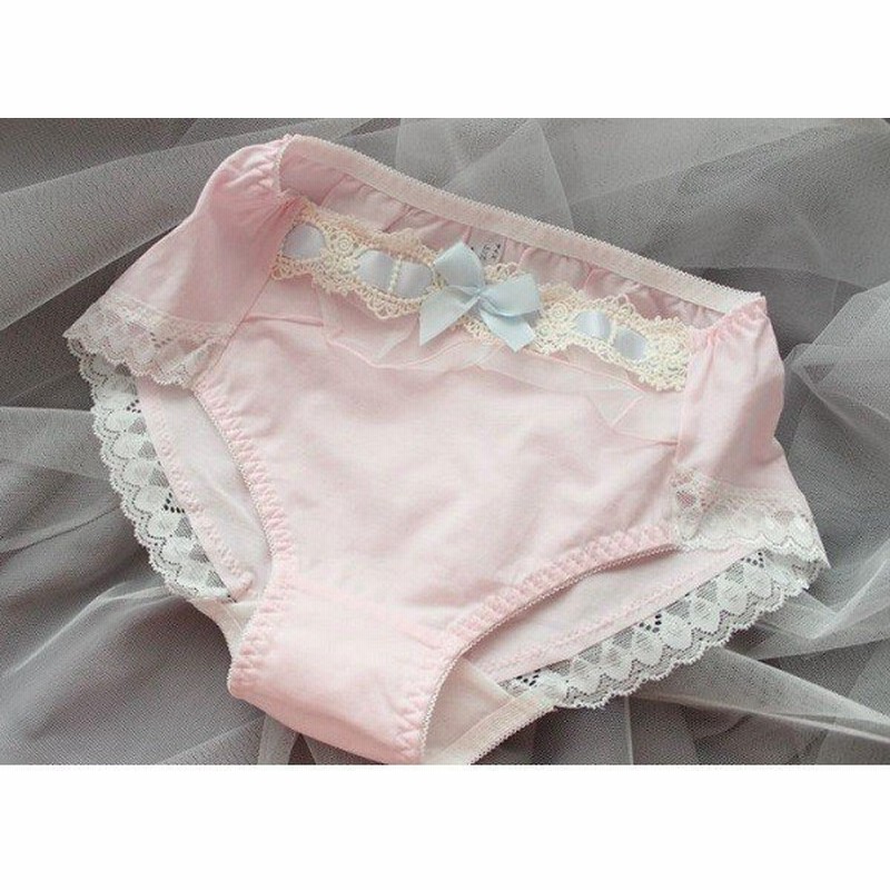 ピンクのフロントリボンショーツ 薄地コットンタイプ サマーショーツ レディース Lサイズ ２タイプ 通販 Lineポイント最大get Lineショッピング