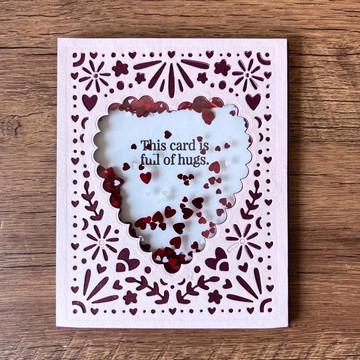 This card is full of hugs 搖搖卡 多用途卡