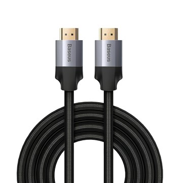 Baseus 倍思 視享系列高清同屏轉換線 灰 + 黑  1條  1m