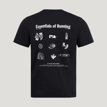 adidas Adidas 愛迪達 M Run Ess G T LC8174 男 T恤 運動上衣 休閒短袖 黑 亞版 吸濕排汗
