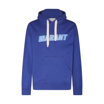 Marant - Electric Blue Cotton Miley Sweatshirt