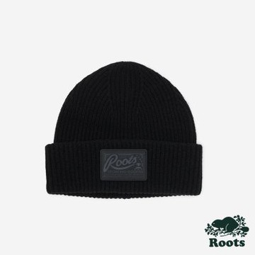 Roots 配件- SPORTING GOODS羊毛毛帽-黑色
