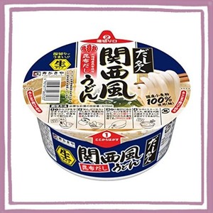 寿がきや カップだし名人昆布だし関西風うどん 130G×12個