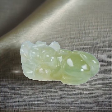 【招財神獸】冰飄黃翡翠戰神貔貅 | 天然緬甸玉翡翠 | 送禮