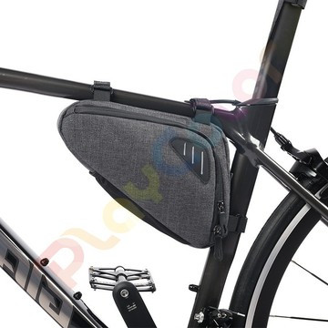 PCB 尼龍布【三角包】快拆式 車管包 車架包 工具包 後三角包 超大容量 腳踏車 公路車 登山車 自行車【ZZ-06】