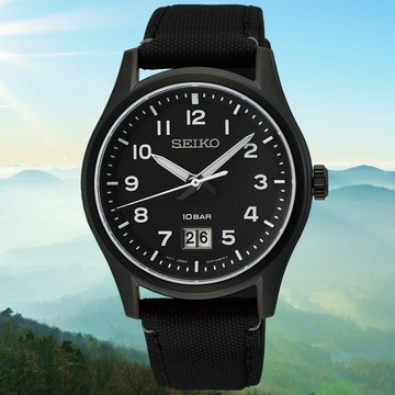 SEIKO 精工 CS系列 簡約經典大日期窗腕錶 (SUR571P1/6N76-00K0U)