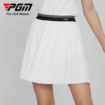PGM高爾夫裙子夏季速干女裙2024新運動半身裙彈力腰帶亮鉆百褶裙