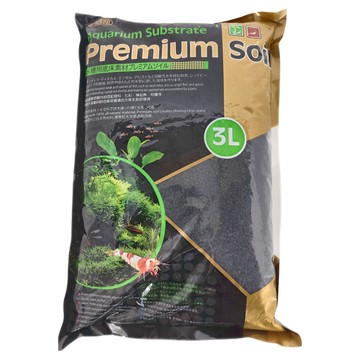 ISTA 伊士達 優質日本黑土 水草 水晶蝦底床 活性底床 小顆粒 Set  3L  1包