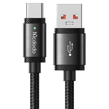 Mcdodo 麥多多 速能系列 120W Type-C 充電線 Super Charge Data Cable  1.5m  黑色  1個
