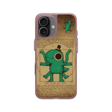 iPhone 17 Clear (相機按鈕) 晶醺玫 - 怪奇事物所 Incrediville - 維特魯威所長