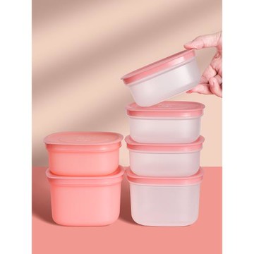 抗菌加厚保鮮盒食品級原料冰箱專用微波加熱冷凍盒凍肉凍湯分裝盒