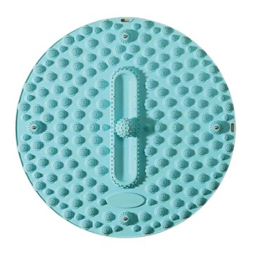 MICHAEL FITNESS 麥克健身 筋膜球超慢跑墊 指壓板 55cm 環保TPR材質 足底按摩放鬆  湖水綠  1個