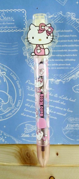 【震撼精品百貨】Hello Kitty 凱蒂貓~KITTY多色原子筆-2色-愛心側坐