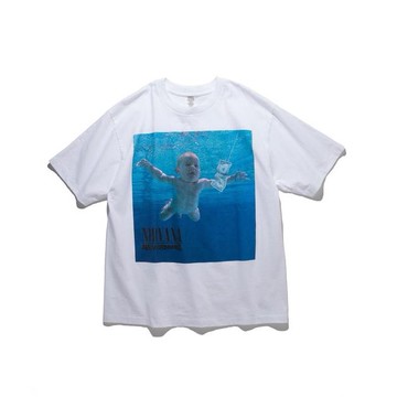 FREAK'S STORE NIRVANA NEVERMIND 圓領樂隊T恤