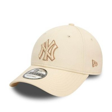 NEW ERA 男女 9FORTY TEAM OUTLINE 9FORTY 紐約洋基 奶油 NE60565114
