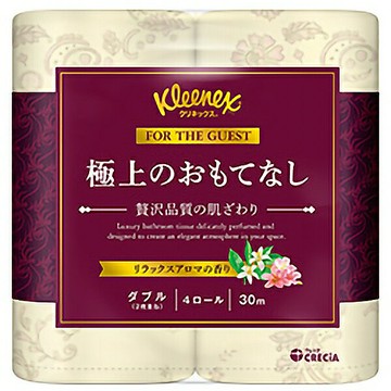 【 日本製紙クレシア 】舒潔 極致款雙層衛生紙 4捲【10組】  日本必買 | 日本樂天熱銷