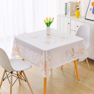 正方形桌布防水防油免洗防燙八仙桌臺布塑料餐桌布四方桌麻將蓋布