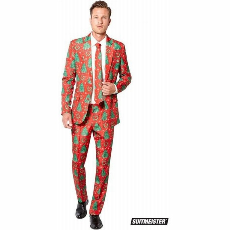 メンズ スーツ派手 目立つ 総柄 セットアップスーツ クリスマス パーティ メンズ おもしろコスプレ コスチューム 赤 冬 Suitmeister 通販 Lineポイント最大0 5 Get Lineショッピング