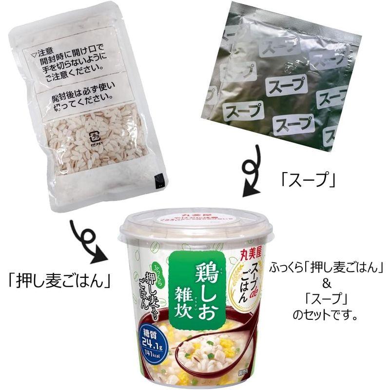 丸美屋 スープdeごはん鶏しお雑炊 70.3g×6個