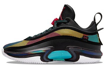 AIR JORDAN 36 LOW BLACK MULTI-COLOR