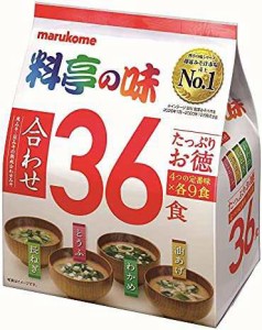 マルコメ たっぷりお徳料亭の味 36食×6個