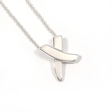 【日本直送 二手美品】蒂芙尼 TIFFANY&Co. 項鍊 Graffiti X Kiss Paloma Picasso 純銀 925 飾品 拋光處理