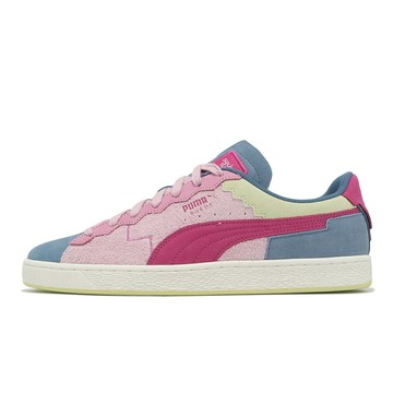 Puma 休閒鞋 Suede Squid Game 男鞋 女鞋 粉紅 藍 魷魚遊戲 聯名
