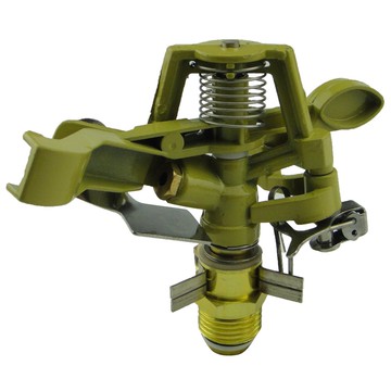 可調搖臂噴頭自動旋轉草坪綠化360度園林噴灌灌溉噴水器澆地神器