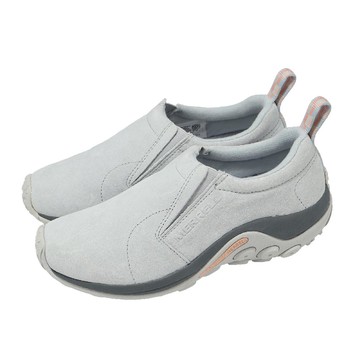 休閒鞋 Jungle Moc 女鞋 灰 粉紅 麂皮 緩衝 鬆緊帶 易穿脫 ML008638