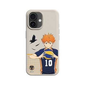 iPhone 16 SolidX 貝殼灰 - 排球少年 Haikyu!! - 球場上的日向