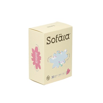 舒芙氧Sofära - (兩盒組)幼童3D空氣口罩-萌萌獨角獸款-3-6歲適用 (10.5X14.5cm)-30入/盒
