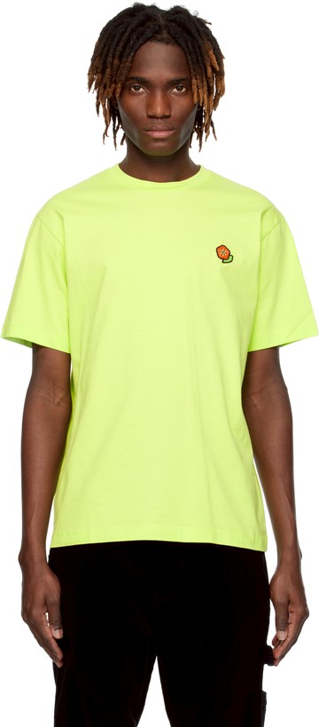Kenzo 绿色 Kenzo Paris KENZO Pop Embroidered T 恤