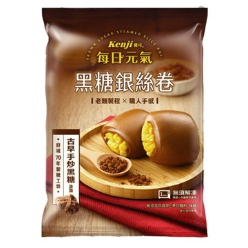 健司 每日元氣黑糖銀絲卷(8入)