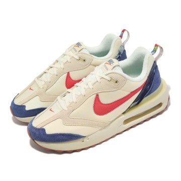[ACS] Nike 休閒鞋 Air Max Dawn 男鞋 女鞋 米白 藍 紅 氣墊 拼接 牛仔布 麂皮 DV1487-162
