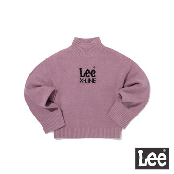 Lee X-LINE長袖高領毛衣 女 紫色 LL220451726