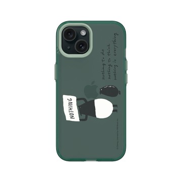iPhone 15 Clear 憂墨綠 - 馬來貘 Laimo - NOTHING