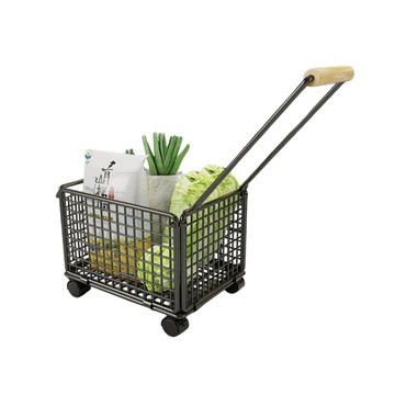 購物車/菜籃車 購物車 買菜車 購物小推車 四輪手拉籃 網格購物籃 移動收納推車 鐵籃推車 採購推車 採購手拉車 收納籃