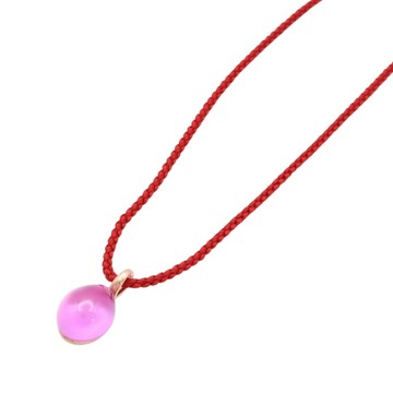 Pomellato 寶曼蘭朵 Rouge Passion 項鍊 9K黃金 合成紅寶石 【二手名牌BRAND OFF】